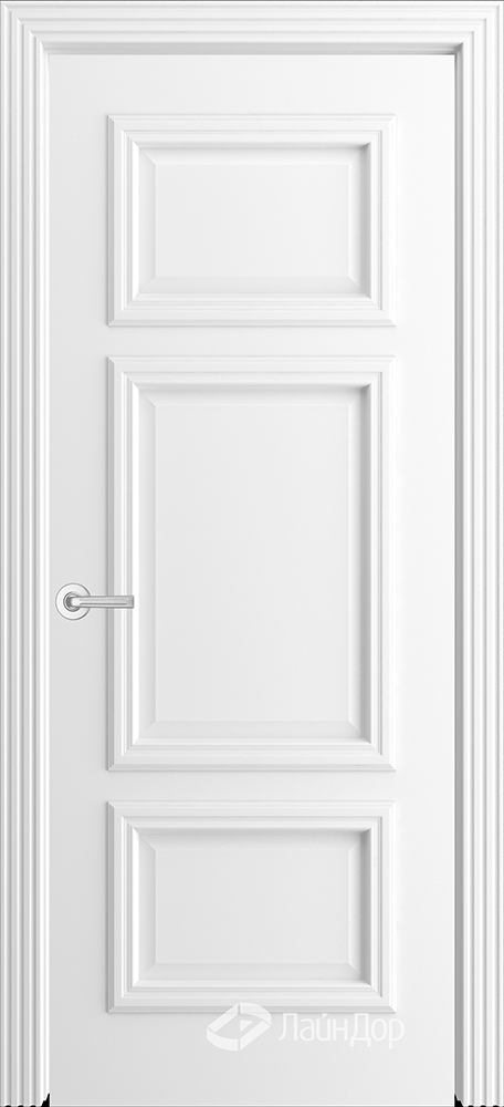 Межкомнатная дверь ДГ Афина (эмаль белая)