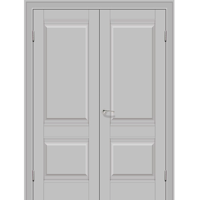 Межкомнатная дверь Двухстворчатая распашная дверь 1U (манхэттен)