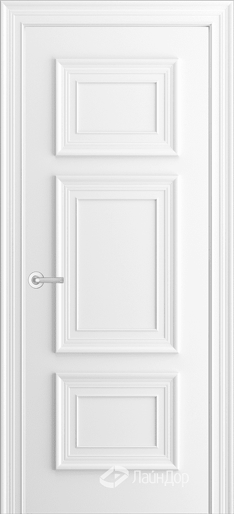 Межкомнатная дверь ДГ Милан (эмаль белая)