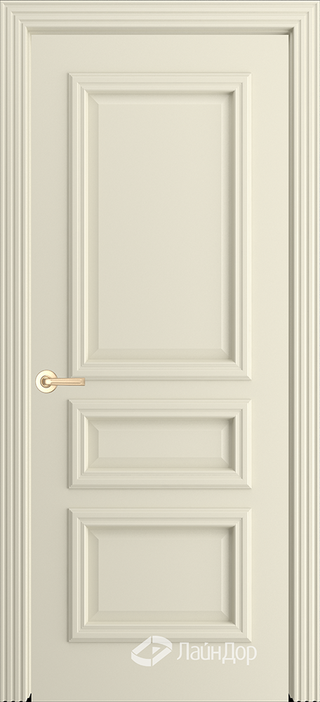 Межкомнатная дверь ДГ Агата (эмаль бисквит)