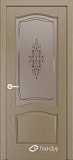 Межкомнатная дверь ДП Пронто-К, со стеклом (тон 43)