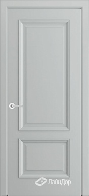 Кантри-П, классическая дверь эмаль серая