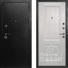 Дверь входная С-1/Панель экошпон PSU-28, металл 1.5 мм, 2 замка, титан/лунное дерево