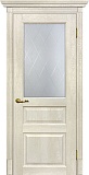 Межкомнатная дверь ДП Тоскана-2, стекло Ромб (бьянко)