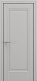Межкомнатная дверь Классика Неаполь, багет B3, дверь глухая (матовый серый)