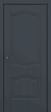 Межкомнатная дверь Классика Венеция, багет B2.3, дверь глухая (матовый графит премьер)