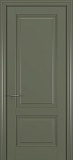 Межкомнатная дверь Венеция Прайм, глухая дверь неоклассика, эмаль оливковая