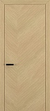 Межкомнатная дверь LA-4, мультишпон капучино 