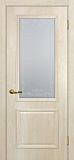 Межкомнатная дверь ДП Верона-1 со стеклом (дуб бриош)