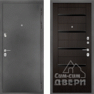 Дверь входная Премиум SB, антик серебро/СБ-14 венге