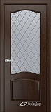 Межкомнатная дверь ДП Пронто-К, со стеклом (тон 48)
