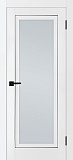 Межкомнатная дверь PST-35, стекло сатинат (белый матовый)