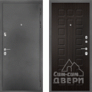 Дверь входная Премиум SB, антик серебро/183 венге