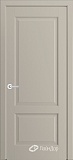 Межкомнатная дверь Кантри-К, дверь неоклассика, эмаль латте
