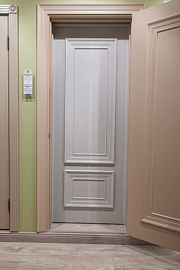 Венеция, 800х2100, полотно без врезки (эмаль грей)
