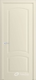 Межкомнатная дверь Сицилия, фрезерованная дверь в отделке эмаль бисквит