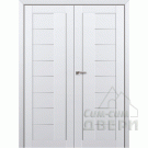 Двухстворчатая распашная дверь 17U (аляска)