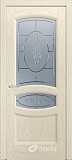 Межкомнатная дверь ДП Алина-2, со стеклом (тон 27)