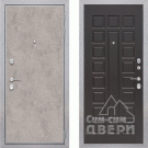 Дверь входная Лофт, бетон светлый/183 венге