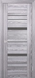 Межкомнатная дверь ДО PSK-2, серый лакобель (ривьера грей)