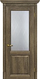 Межкомнатная дверь ДП Тоскана-1, стекло Ромб (бруно)