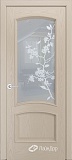 Межкомнатная дверь ДП Анталия, со стеклом (тон 37)