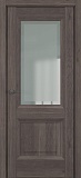 Межкомнатная дверь Венеция B3, дверь со стеклом (дарк вуд)