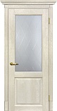 Межкомнатная дверь ДП Тоскана-1, стекло Ромб (бьянко)