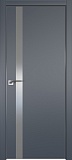 Дверное полотно ProfilDoors 6E, 800x2000 (антрацит)