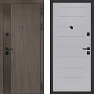 Дверь входная Ривьера/Техно-708, дымчатый камень/манхэттен