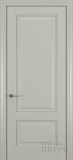 Турин Прайм, глухая дверь классическая, эмаль серый шелк