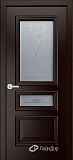 Межкомнатная дверь ДП Агата, со стеклом (тон 12)