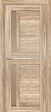 Межкомнатная дверь ДО PSL-19, сатинат бронза (сан-ремо натуральный)