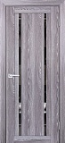 Межкомнатная дверь ДО PSK-9, зеркало тонированное (грей)