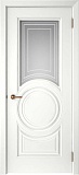 Межкомнатная дверь ДО Смальта-45, сатинат (эмаль белая)