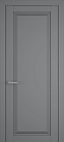 Межкомнатная дверь Неаполь SE, дверь глухая, ПЭТ антрацит