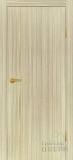 Дверь межкомнатная P-21, молдинг золото (эвкалипт австралийский)