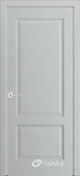Межкомнатная дверь Кантри-К, дверь неоклассика, эмаль серая