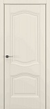 Межкомнатная дверь Классика Венеция, багет B2.3, дверь глухая (матовый крем)