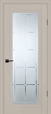 ДО PSC-35, стекло сатинат с гравировкой (шеллгрей)