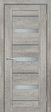 Межкомнатная дверь ДО Техно-803, сатинат графит (чиаро гриджио)