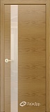 Межкомнатная дверь ДО Камелия К-5, стекло лакобель (тон 24)