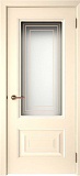 Межкомнатная дверь ДО Смальта-46, сатинат (эмаль ваниль)