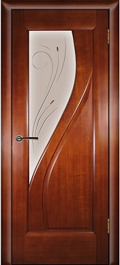 Яна, 800х2000, остекленная (темный анегри)