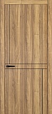 Межкомнатная дверь К-20, с молдингом, орех грецкий