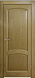 Межкомнатная дверь Классика-10, массив дуба, дверь глухая (дуб натуральный)