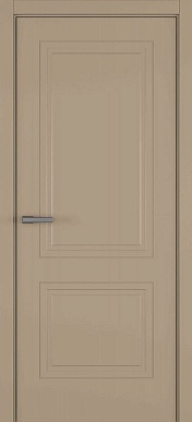 Венеция-2 ART, глухая фрезерованная дверь неоклассика, эмаль бежевая