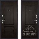 Дверь входная Премиум 116, венге/116 венге
