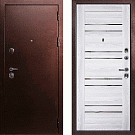 Дверь входная Евро-3/PSK-1, медный антик/ривьера айс