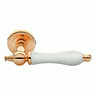 Ручка Morelli MART MH-42-Classic PG/W (золото/белый)